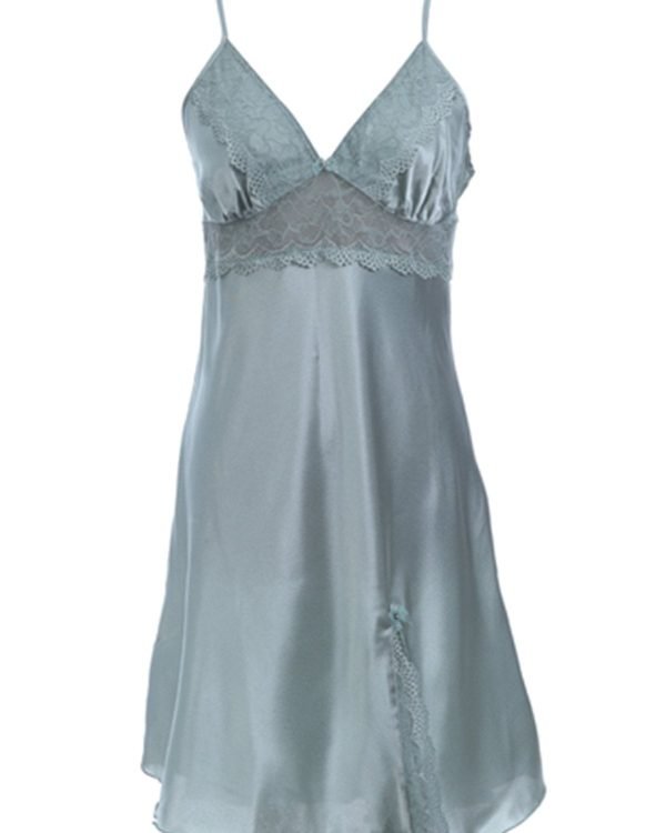 buy embroided silk nighty