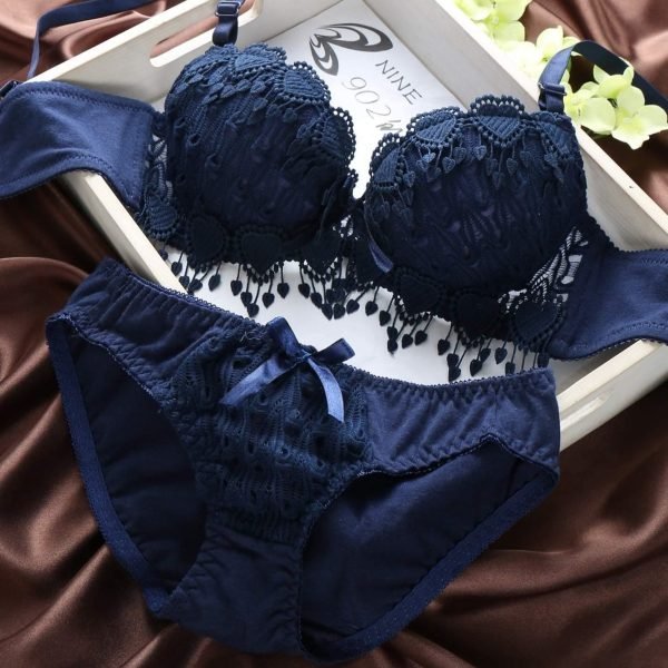 buy fancy bridal bra set