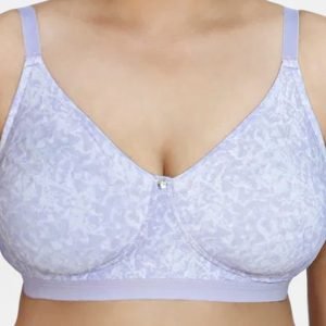 double layered non wired plus size bra