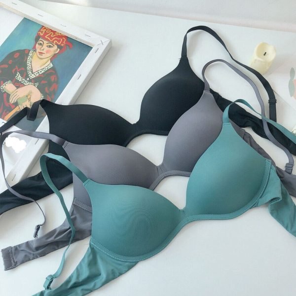 half cup non padded bra