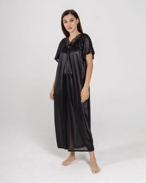 long silk nighty