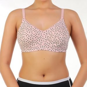 printed ful cup cotton bra