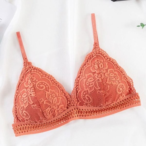 soft fully cupped net bra