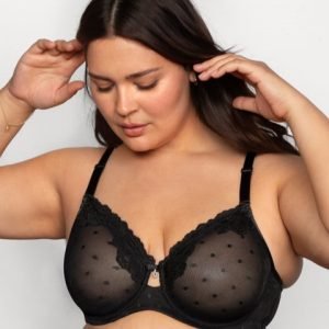 v shape plus size bra