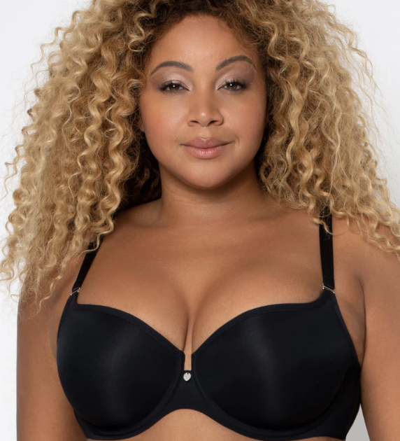 Tulip Smooth T-Shirt Bra (Black)