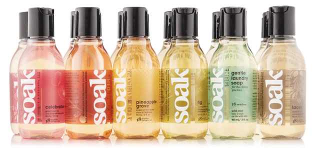 Travel Size Soak Wash