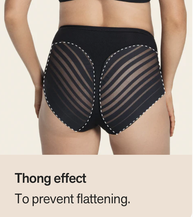 Lace Stripe Undetectable Classic Shaper - Image 7