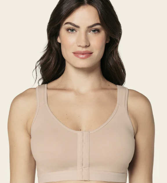 Leonisa Stretch Cotton Wireless Posture Corrector Bra